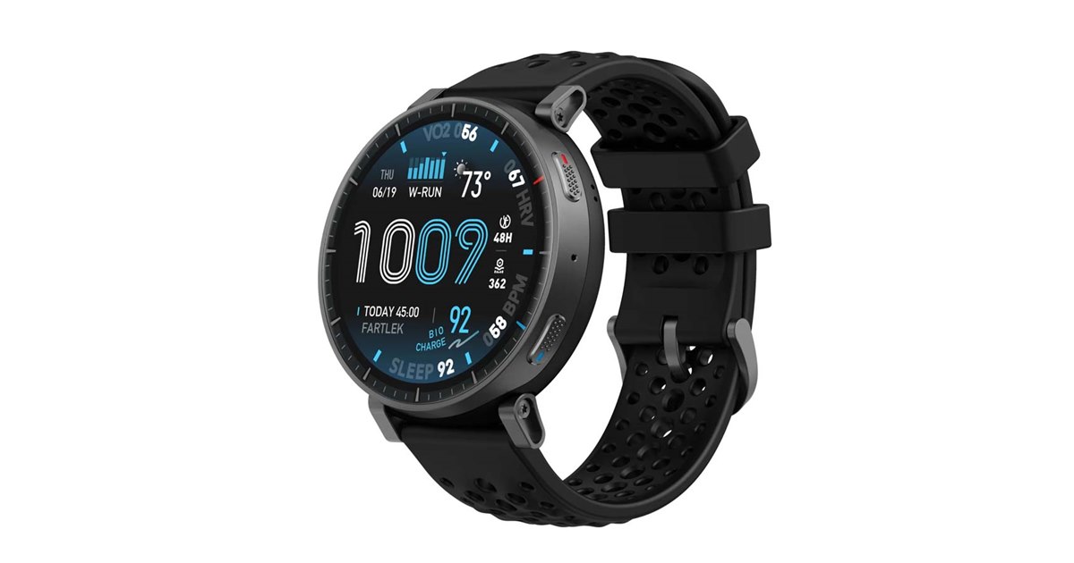 Amazfit、輝度3000nitや25日間駆動など「5つのMAX」を凝縮したスマート 