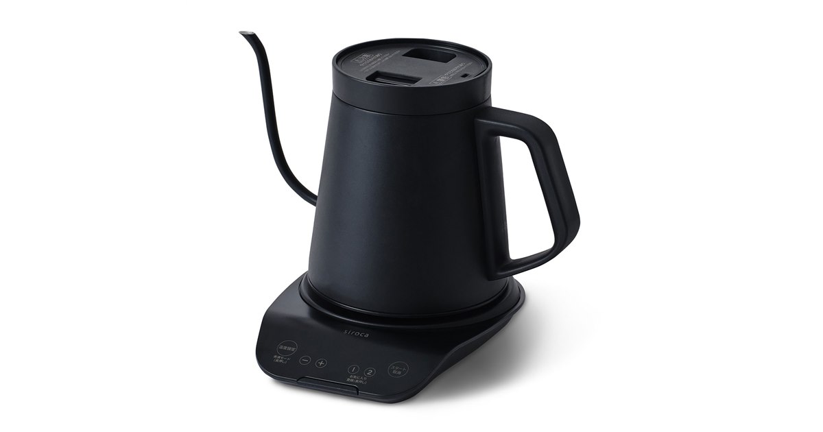 シロカ、1度単位の温度設定ができる0.8L電気ケトル「SK-D271」 - 価格.com