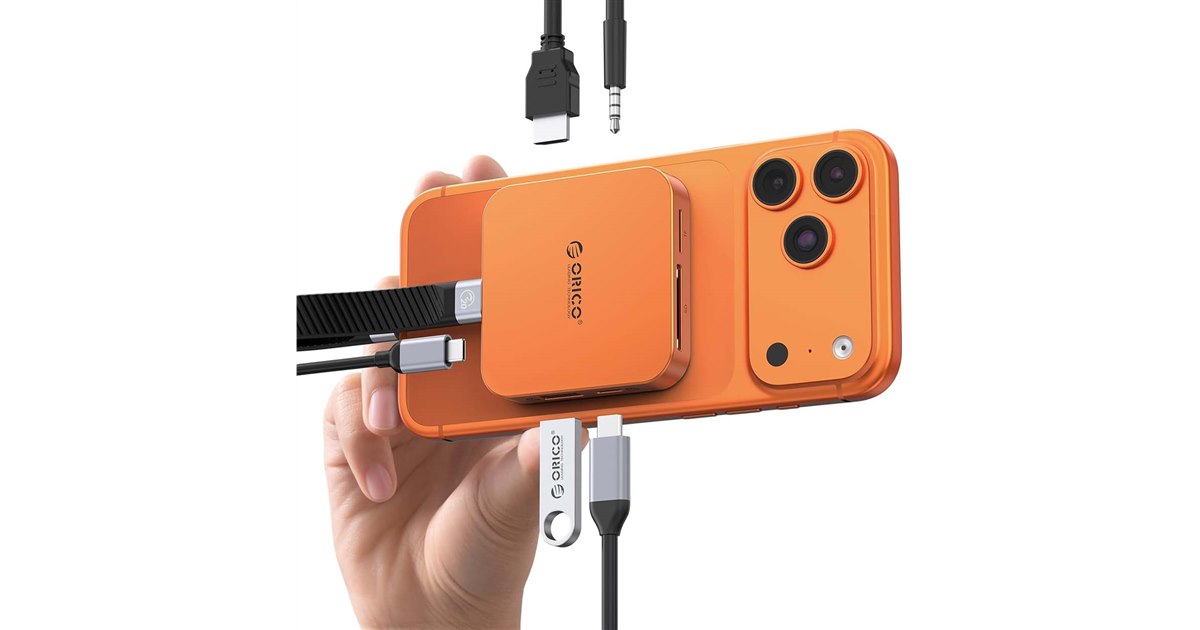 ORICO、MagSafe対応のM.2 ドッキングステーション 8-IN-1「MG7