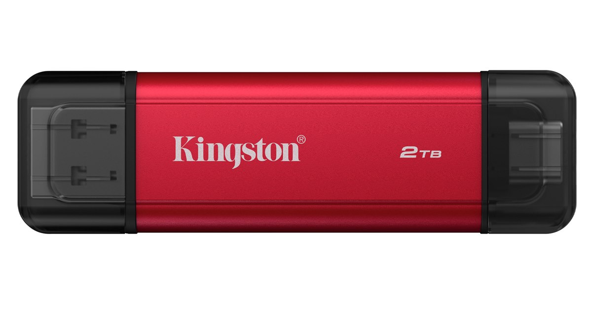 キングストン、USB-A／C両対応のコンパクトなスティック型外付けSSD