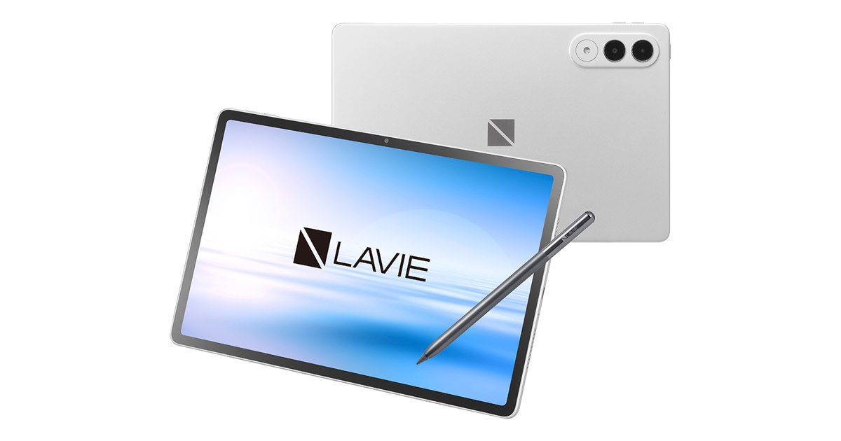 NEC、「Snapdragon 8 Gen3」を搭載した11.1型3.2Kタブレット「LAVIE