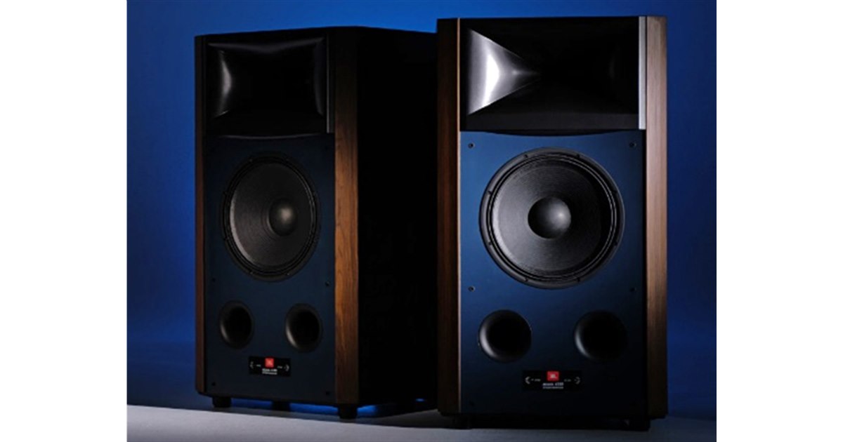 380mm径ウーハーと最新ホーン技術を投入 JBLスタジオモニターの