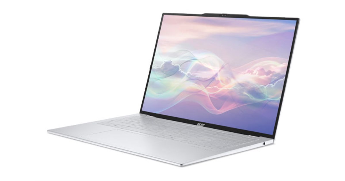 エイサー、16型の大画面で約990gを実現した薄型・軽量ノートPC「Swift
