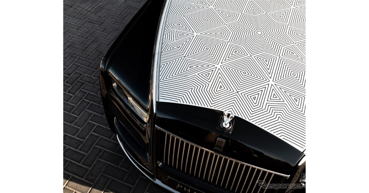 ロールスロイスが初の「レーザー彫刻ボンネット」採用、中東の伝統建築