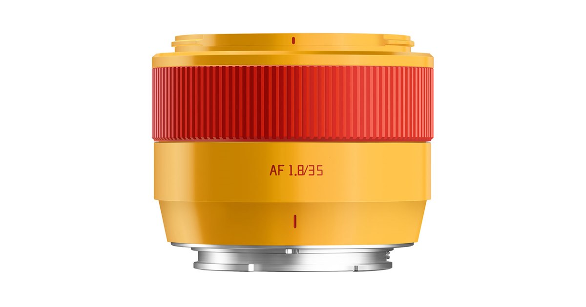 TTArtisan、大口径標準レンズ「AF 35mm f/1.8 II」の限定オレンジ