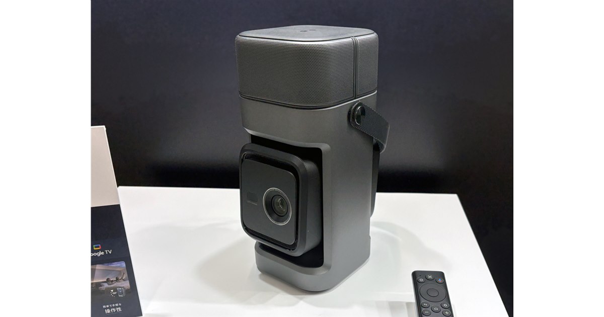 Anker、着脱式スピーカーと130度調整可能なジンバルを装備したフルHD