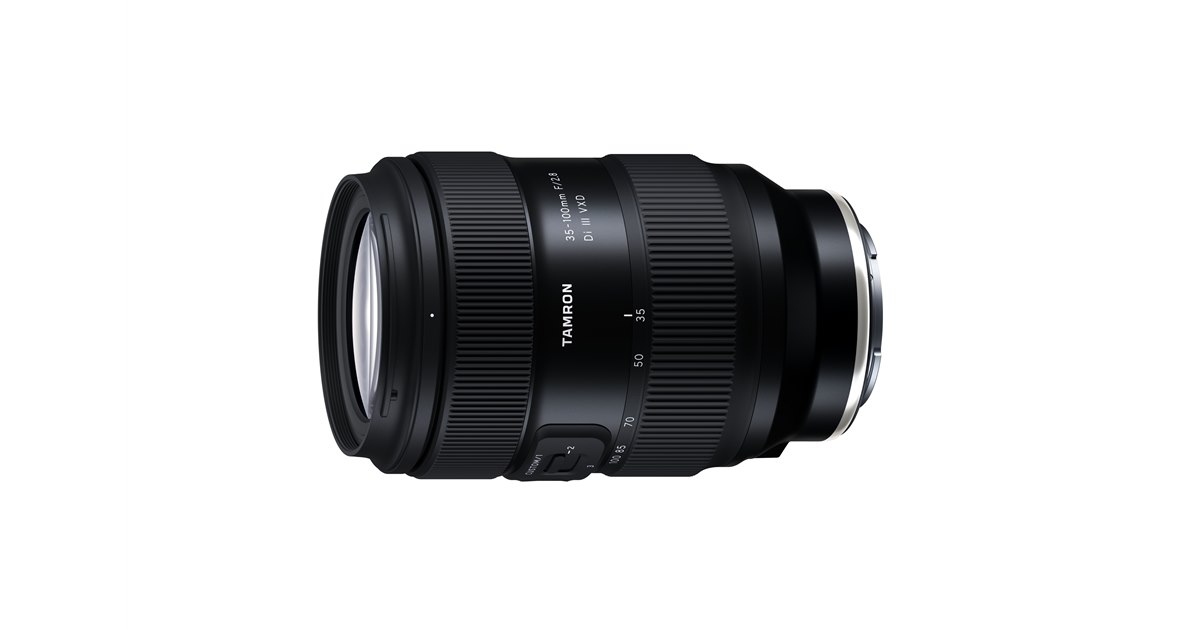 タムロン、軽量コンパクトな大口径標準ズームレンズ「35-100mm F/2.8