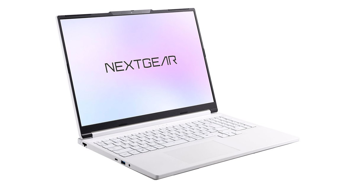 GeForce RTX 5050/5060」を搭載した16型ゲーミングPC「NEXTGEAR J6