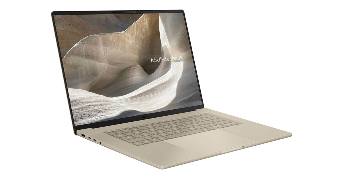 ASUS、16型で軽量約1.2kgを実現したモバイルノートPC「Zenbook SORA 16