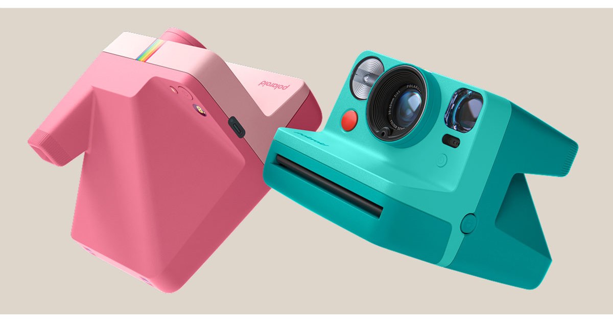 ポラロイド、「Polaroid Now Generation 3」に新色ピンクとティールを
