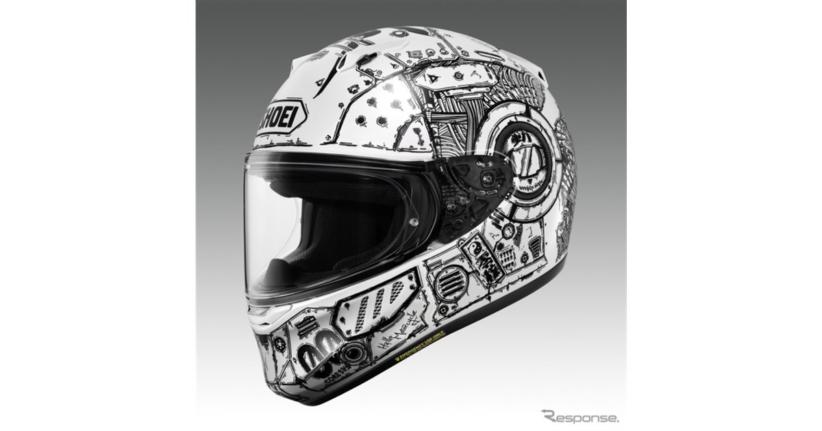SHOEI『ワイバーン ゼロ』、アーティスト・Kiichi氏によるグラフィック