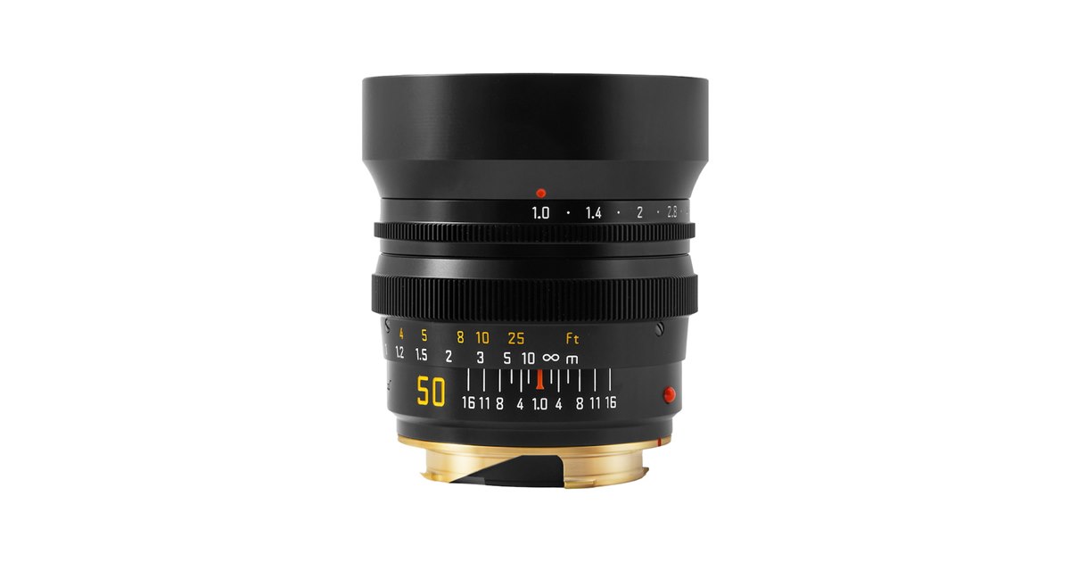 DJ-Optical、開放F1.0の明るさを実現したライカMマウント用50mm単焦点