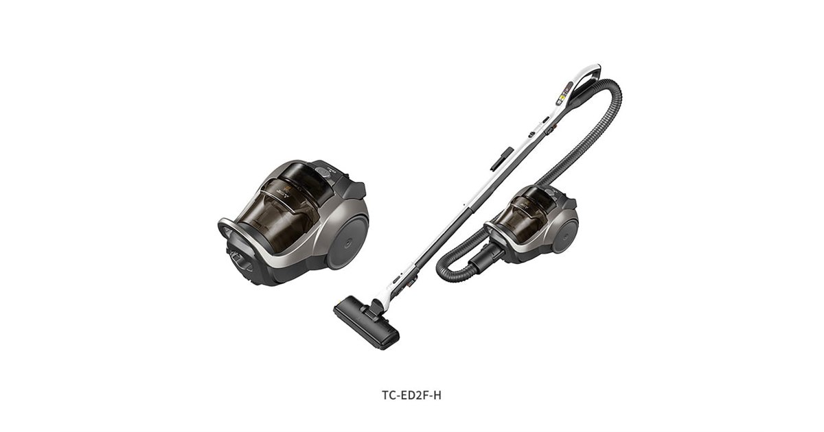 三菱★キャニスター掃除機★TC-ED2D-S★2024年製 毎日使うモノは使い慣れた形でね。三菱のキャニスター掃除機「Be-K