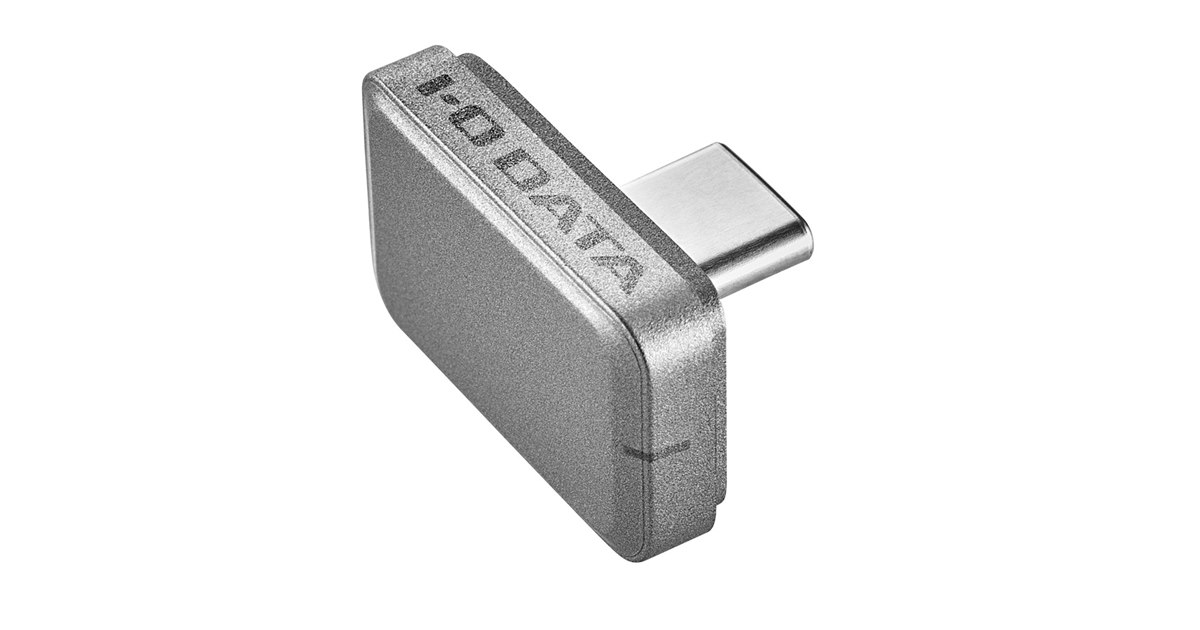 アイ・オー、PCやスマホに挿したまま持ち運べるUSB Type-C接続の小型