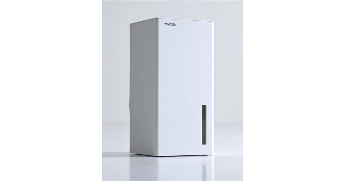 山善、モバイルバッテリー対応＋コンパクト設計で狭い空間でも使用可能