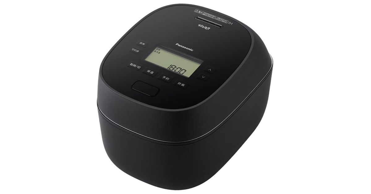 Panasonic 5.5合炊き 可変圧力IHジャー炊飯器 SR-MPA102 おどり炊き ダイヤモンド竈釜 ブラック 2022年製 パナソニック 炊飯ジャー キッチン家電 調理家電 新生活 札幌市東区 新道東店 可変圧力IHジャー炊飯器 おどり炊き ブラック SR-MPA182-K [1升 /圧力