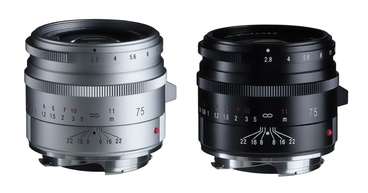 コシナ、VMマウントに対応した中望遠レンズ「APO-SKOPAR 75mm F2.8 VM