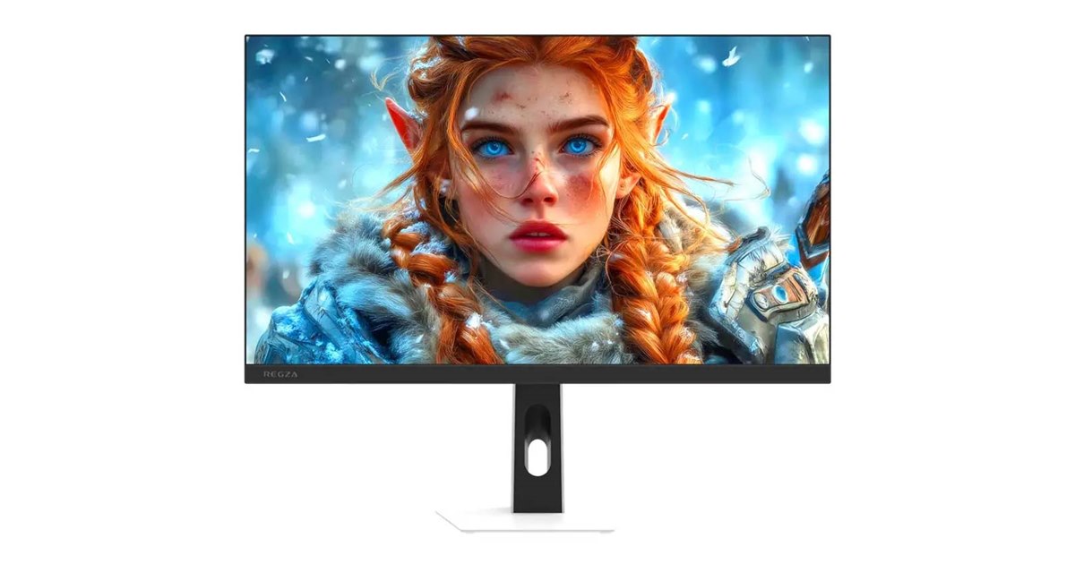 TVS REGZA、初のホワイトを採用した27型ゲーミングモニター「RM-27G5SR