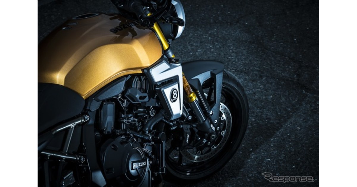 スズキの新型ネオレトロバイク『GSX-8T』と『GSX-8TT』が独デザイン賞