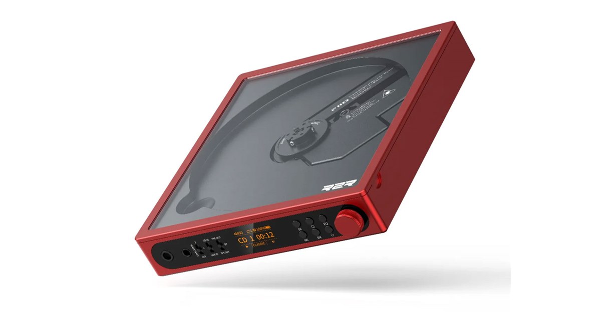 FiiO、24bit R2R DACを搭載したポータブルCDプレーヤー「DM15 R2R」に