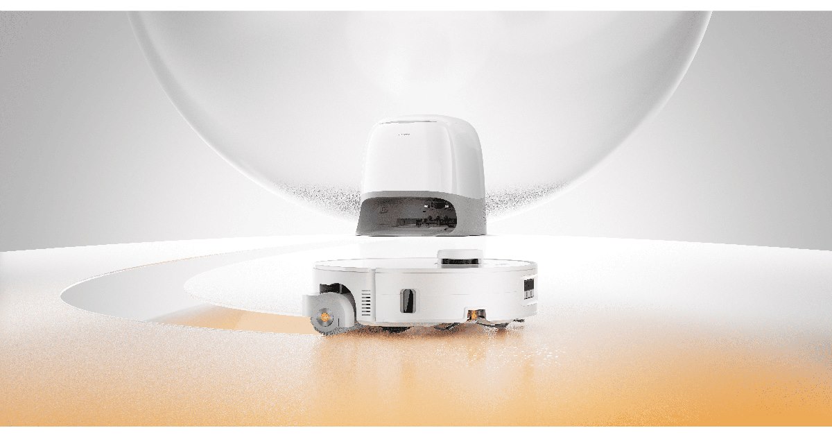 （楽）新品未開封　Roborock Qrevo Curv ロボット掃除機 Roborock、2万Paの吸引力と自動洗浄ローラーモップを搭載したロボット