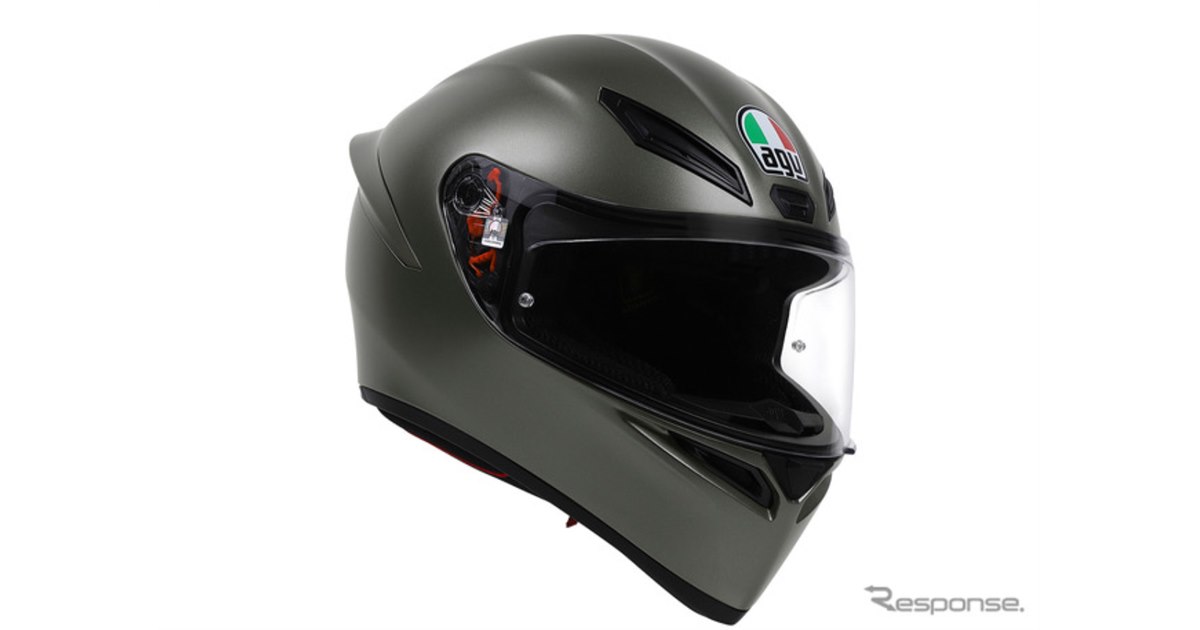 AGVの人気フルフェイス『K1S』に日本別注カラー5色が登場、アジアン