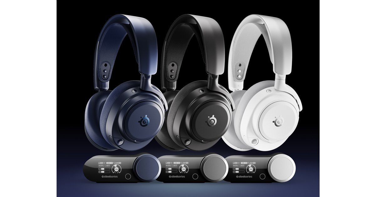 SteelSeries、最大4系統同時オーディオミックスとハイレゾワイヤレスに