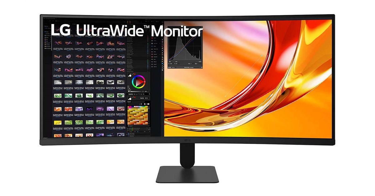 LG、120Hz駆動に対応した34型曲面ウルトラワイドディスプレイ「34U601B