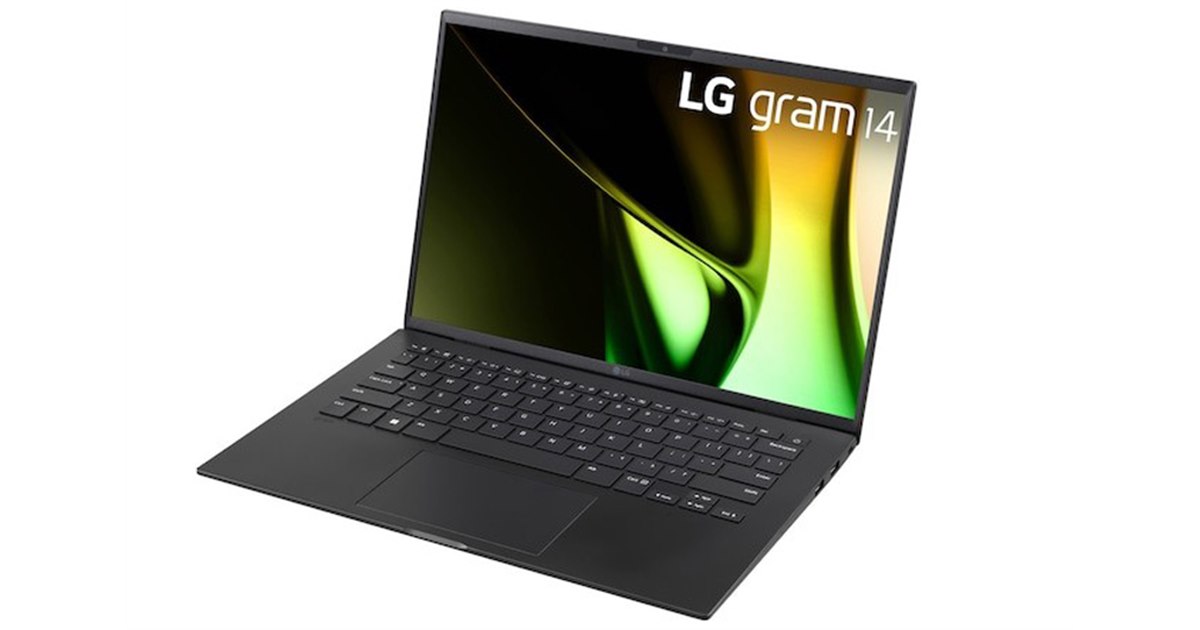 LG、「Core Ultra 7 155H」を搭載した14型軽量モバイルノートPC「LG