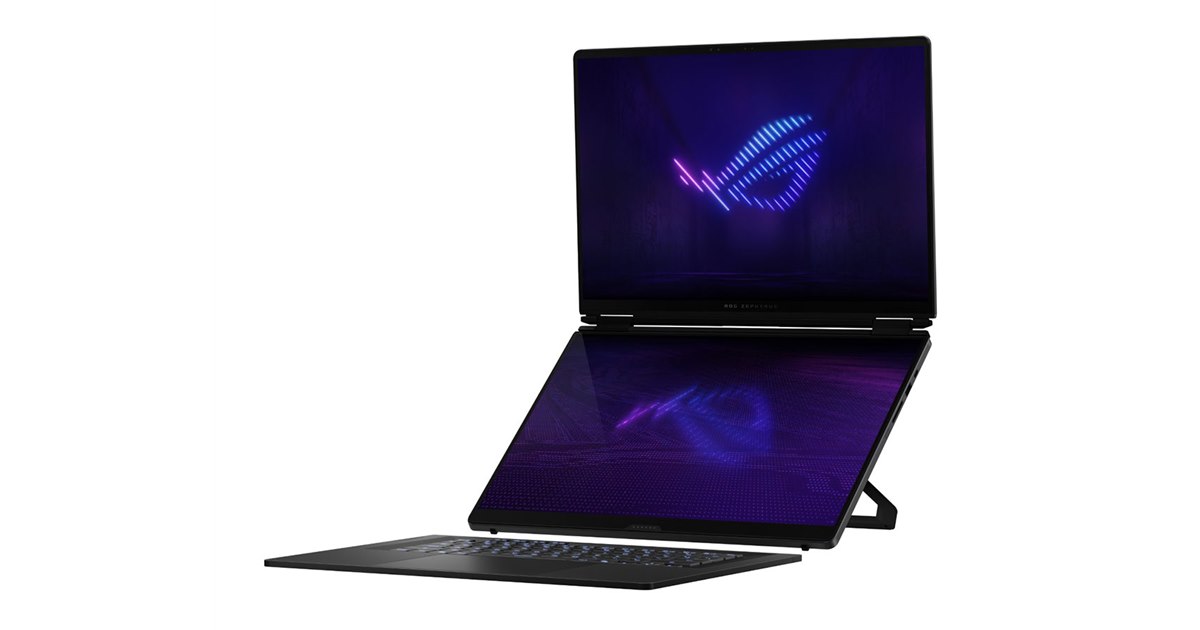 約150万円、ASUSから2画面有機ELの16型ゲーミングPC「ROG Zephyrus Duo