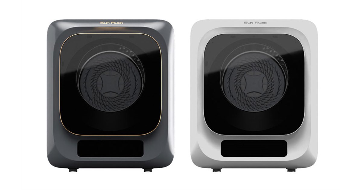 SunRuck、UV除菌やシワ軽減に対応した3kgの衣類乾燥機「Smart Cube