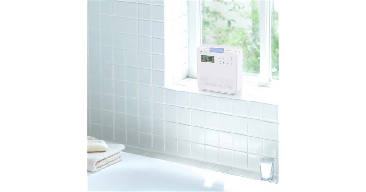 東芝、防水やBluetooth送受信機能を採用したCDラジオ「AX-CRB60