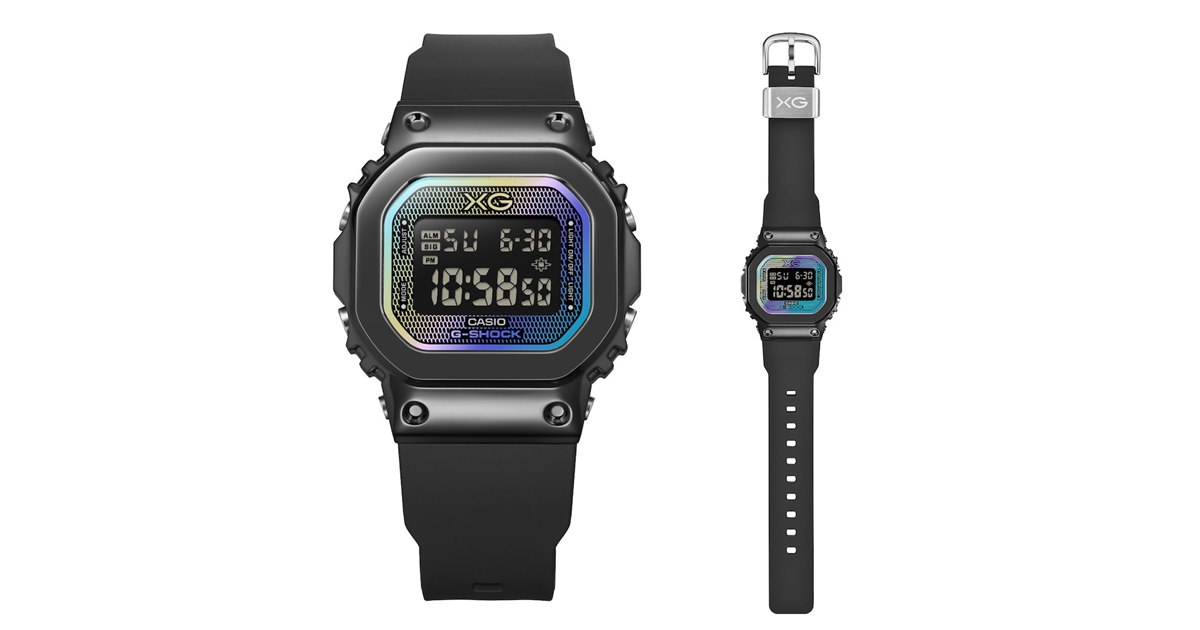 カシオ、「XG」と「G-SHOCK」の初コラボレーションモデル「GM-S5600XG
