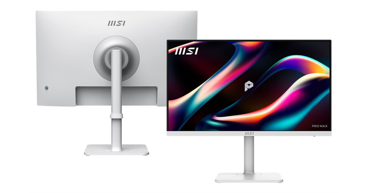 MSI、初の円偏光技術を採用した144Hz駆動のビジネス向け液晶