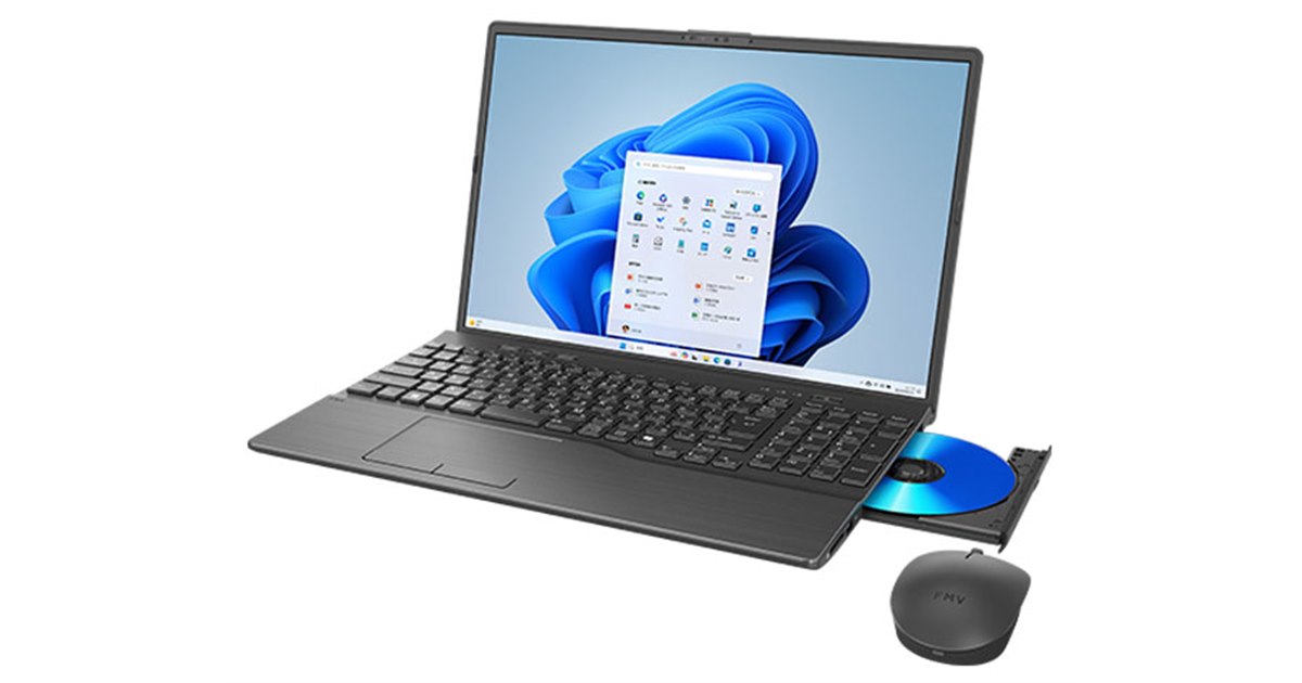 富士通　一体型パソコン 富士通、独自AIアプリを搭載した16型オールインワンノートPC「FMV Note
