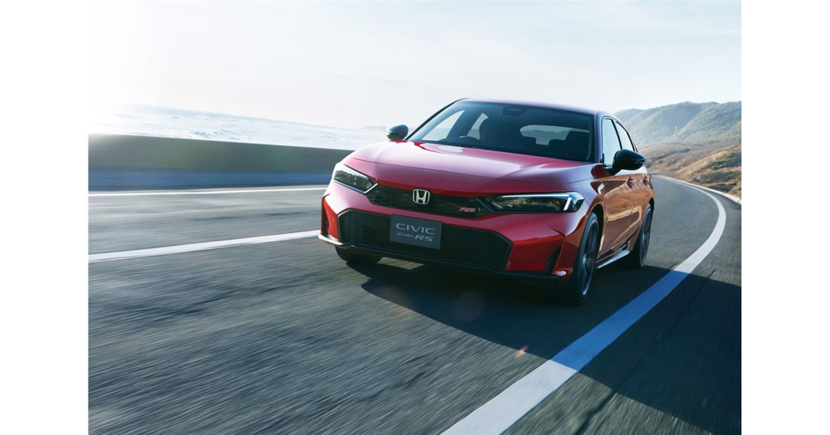 ホンダが「シビック」のマイナーチェンジモデルを発表 「e：HEV RS」も