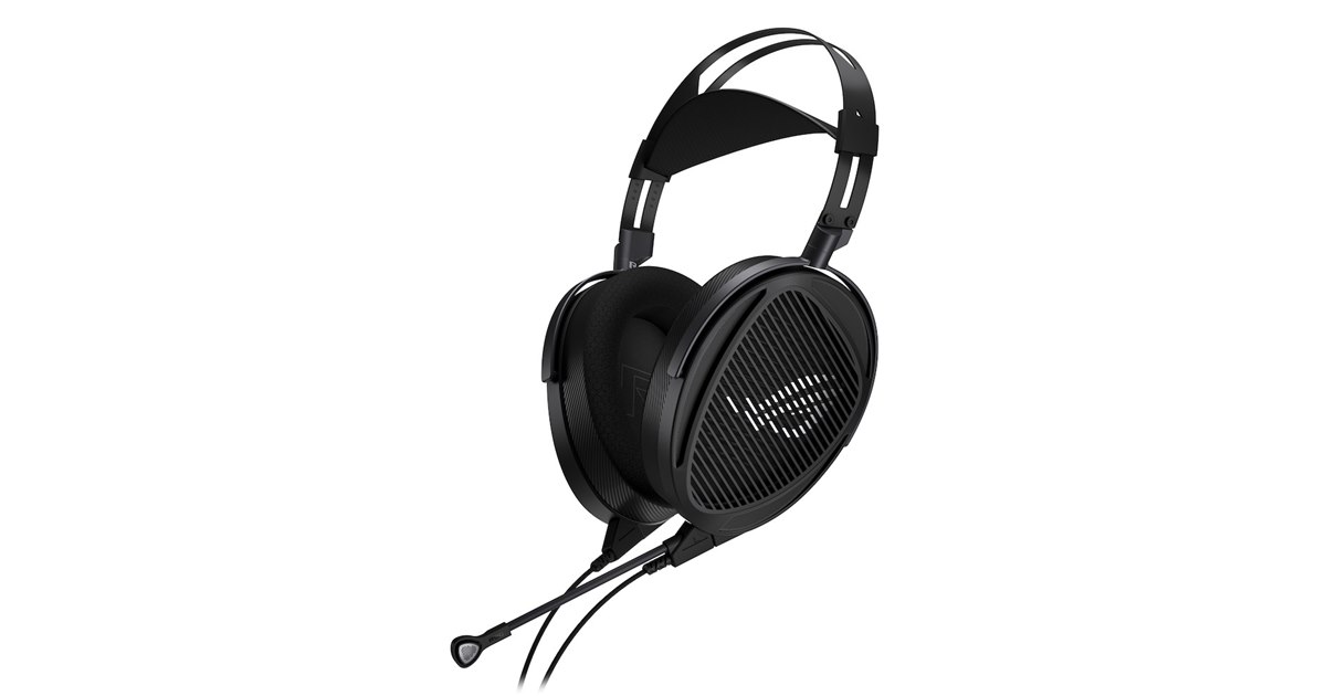 ROG KITHARA ゲーミングヘッドホンヘッドセットHIFIMAN ASUS ASUS、HIFIMAN製平面磁界ドライバー搭載の開放型ゲーミングヘッド