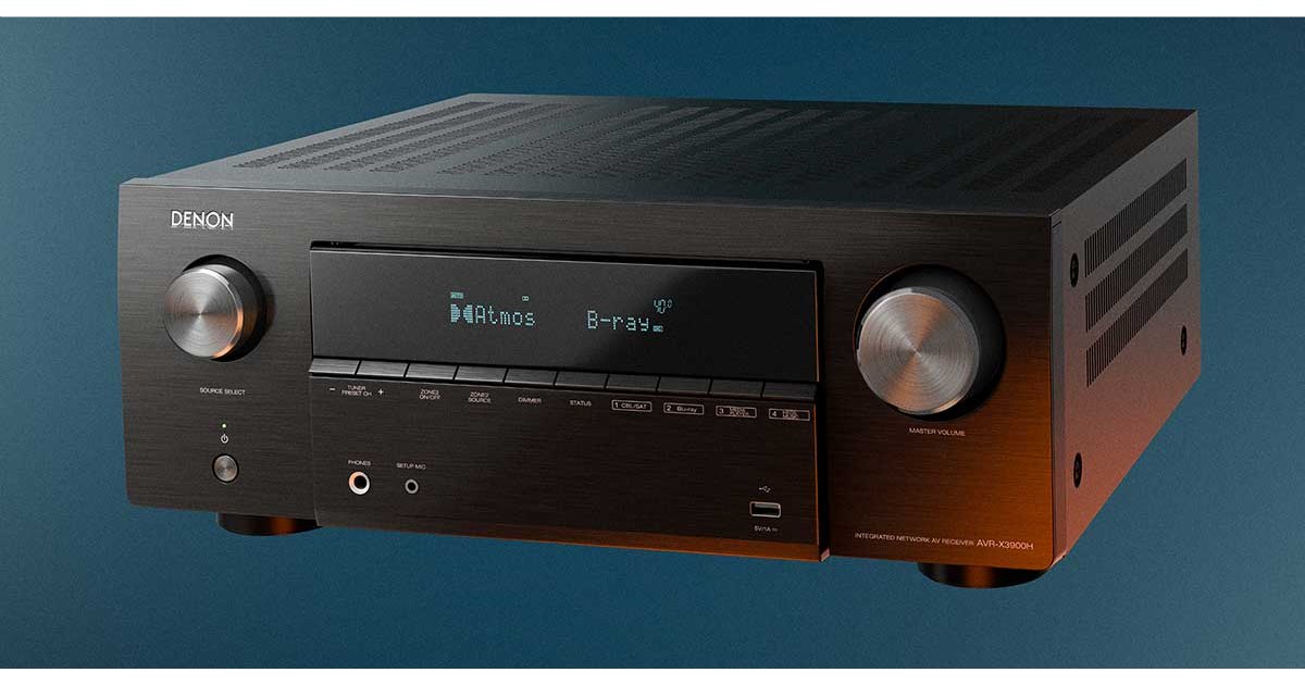 DENONオーディオ デノン、電流出力型32bitマルチチャンネルDAC搭載のAVアンプ「AVR