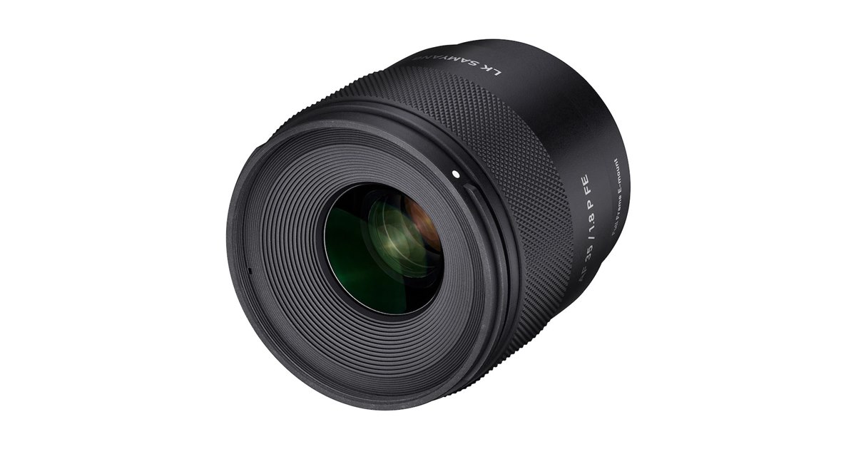 SAMYANG、F1.8の開放F値と重量216gの小型軽量設計を実現したEマウント