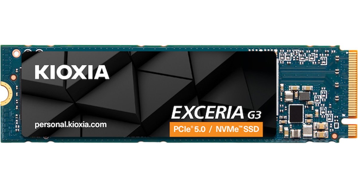 キオクシア、パーソナル向けSSD「EXCERIA G3 SSDシリーズ」の4TBモデル