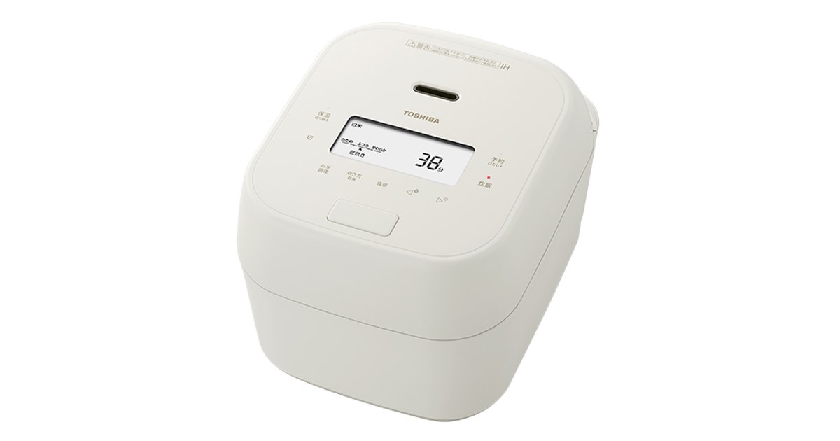 東芝、真空圧力IH技術と銅かまど丸釜で熱対流を高めたジャー炊飯器「RC