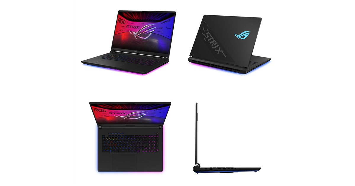 ASUS、Core Ultra 9やGeForce RTX 5090/5080を搭載した18型ゲーミング