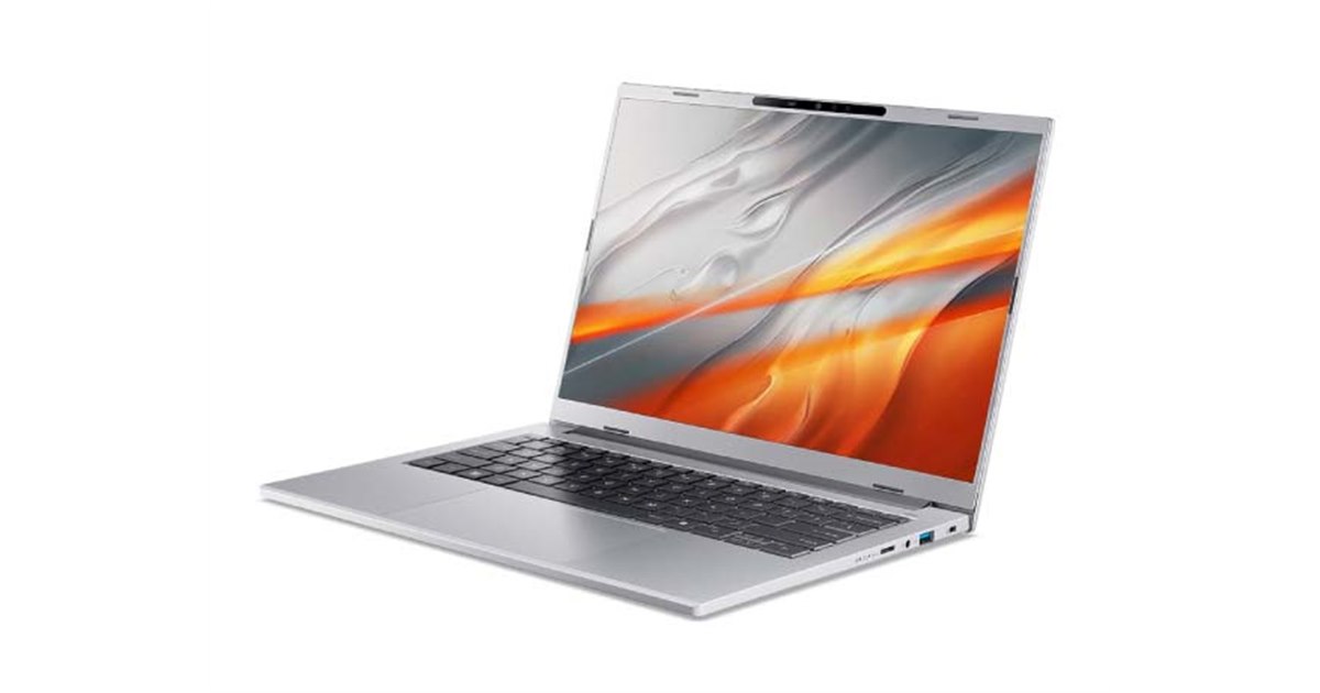 エイサー、軽量1.22kgで最長約26.5時間駆動に対応した14型ノートPC