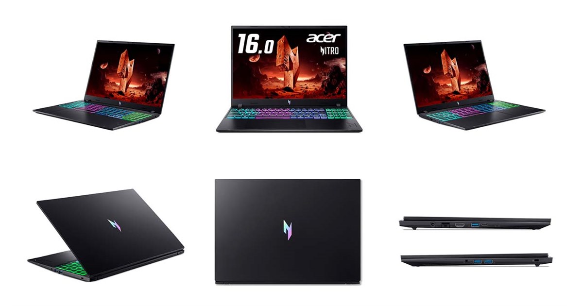 エイサー、「GeForce RTX 50」シリーズを搭載した16型ゲーミングノート 