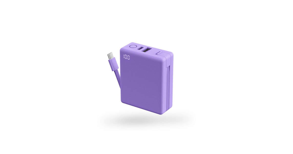 CIO、脱着式ケーブル内蔵モバイルバッテリー「CIO Mate Powerbank003