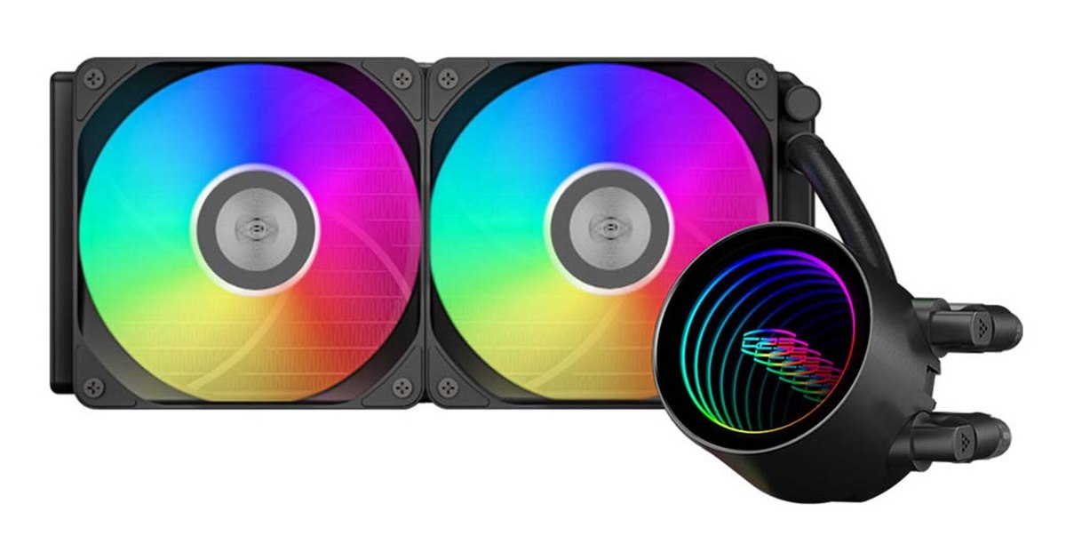 CPS、ARGBファンを装着した水冷クーラーのエントリーモデル「DA V2