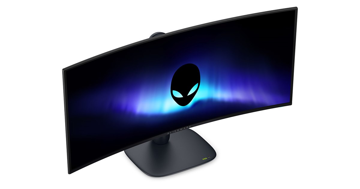 デル、280Hz/240Hz駆動の有機EL/液晶を採用した曲面ゲーミングモニター