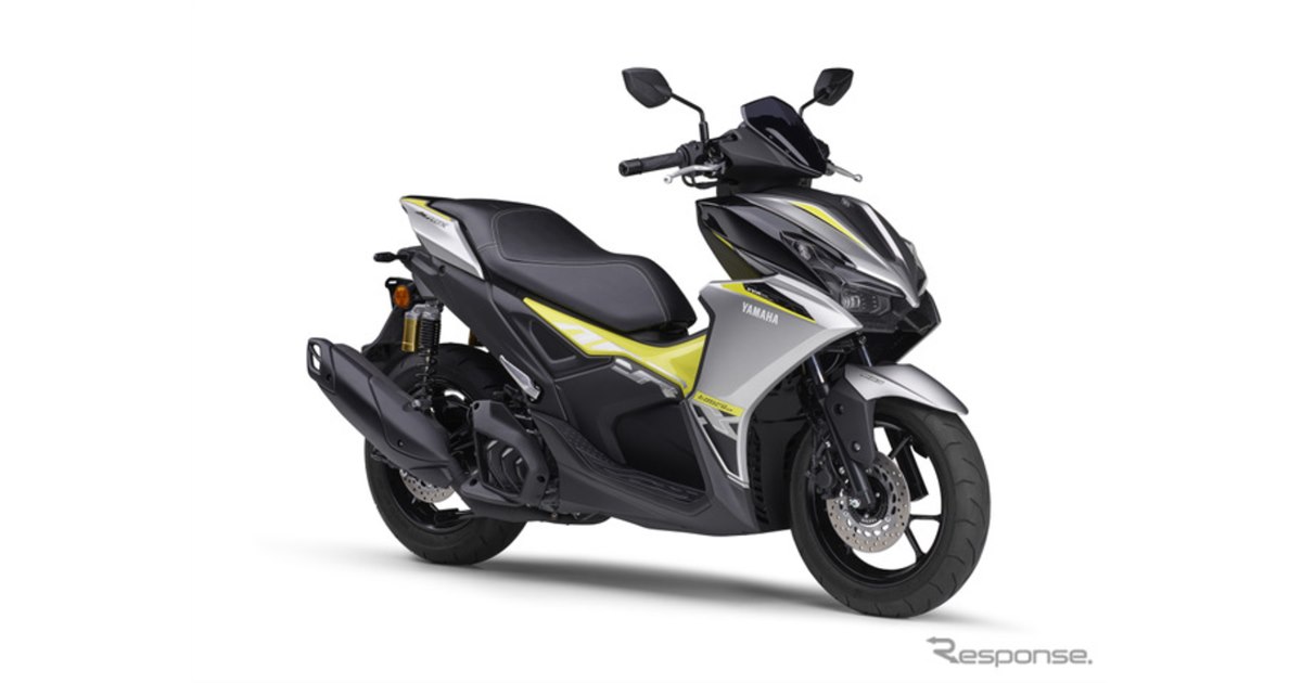 話題の新型スポーツスクーター、ヤマハ『AEROX 155』8月31日発売 価格 