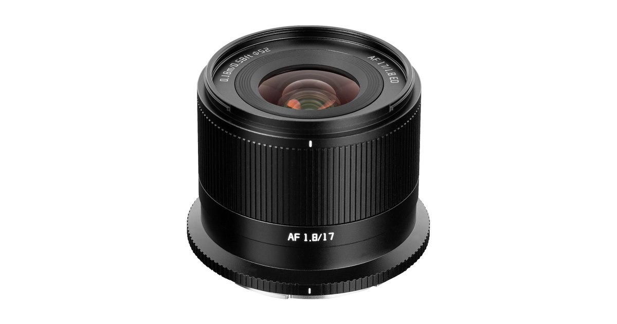 銘匠光学、ニコンZ用の広角単焦点レンズ「AF 17mm f/1.8 Air APS-C