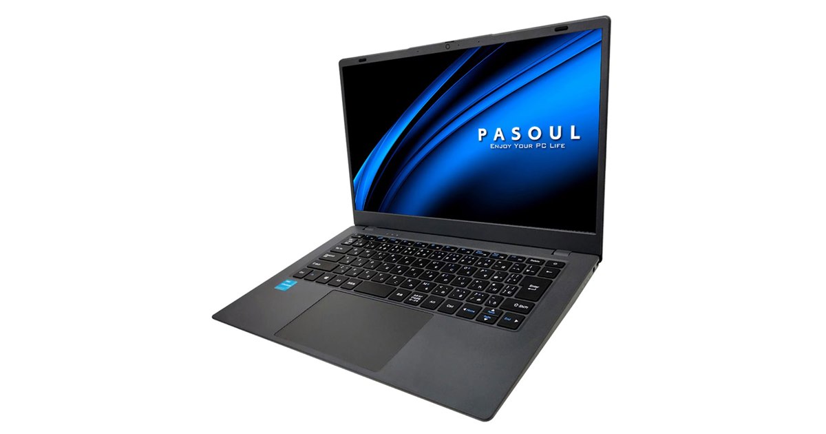 Core Ultra5 24GB 超軽量ノートPC 14インチ PASOUL PASOUL、37,800円の14型フルHDノートPC「NC14J」価格.com限定モデル